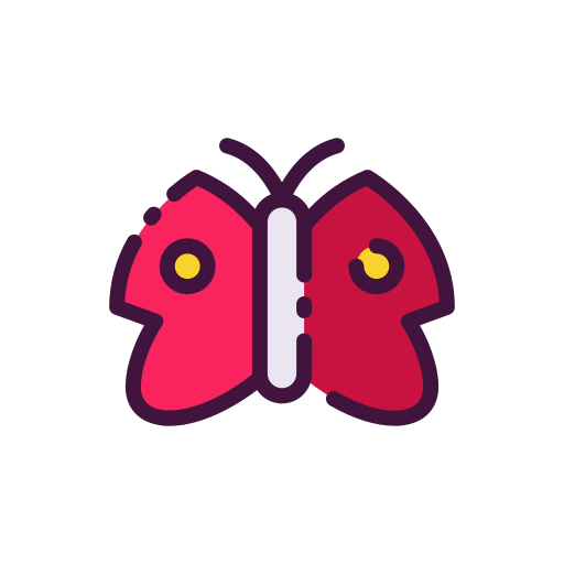 mariposa icono gratis