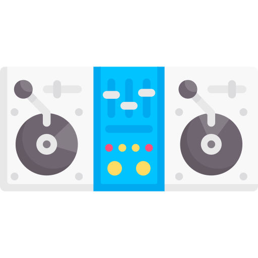 mezclador de dj icono gratis