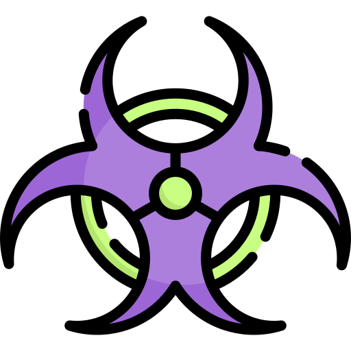 Biohazard free icon Biohazard free icon