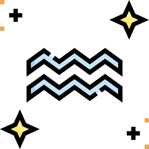 물병 자리 무료 아이콘