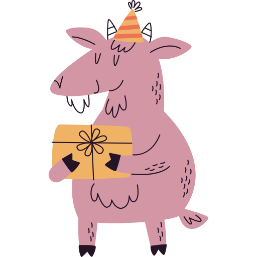 date d'anniversaire gratuit sticker