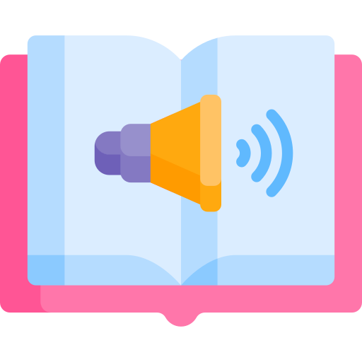 audio libro icono gratis