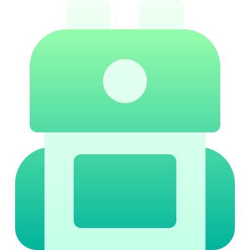 Backpack free icon