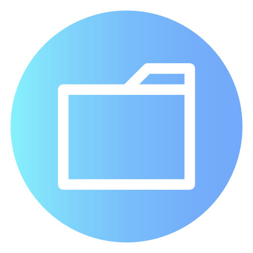 Folder Generic Flat Gradient icon