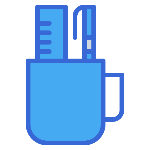 Pencil case free icon