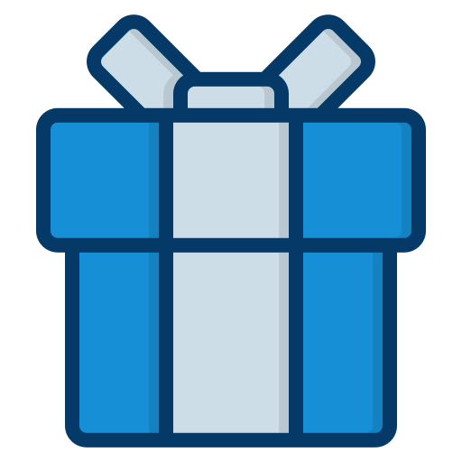 Gift Generic Blue icon