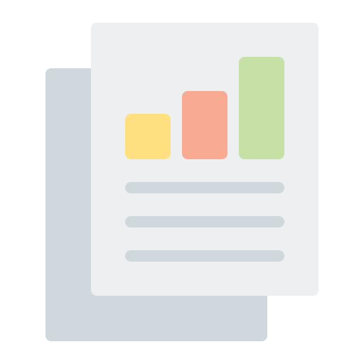 Business report Generic Flat icon