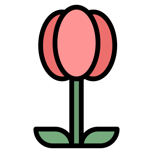 tulipe Icône gratuit tulipe Icône gratuit