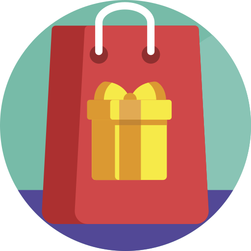 Gift bag Generic Circular icon