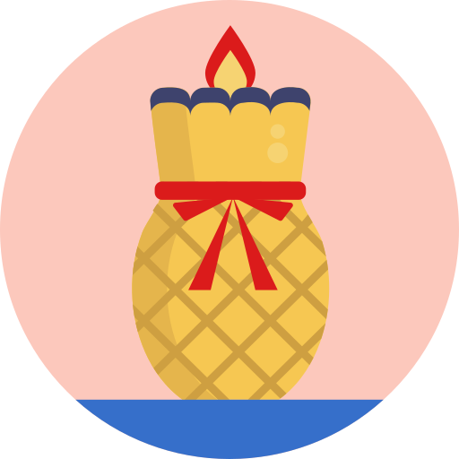 luz de vela icono gratis