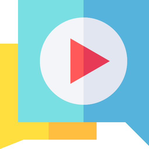 reproductor de video icono gratis