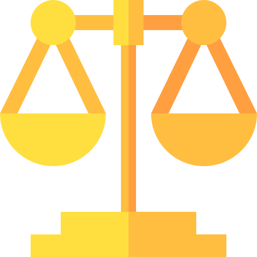 Law Basic Straight Flat icon