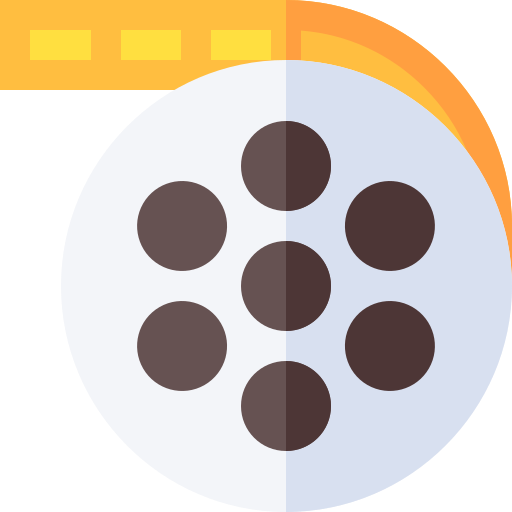 Film Basic Straight Flat icon