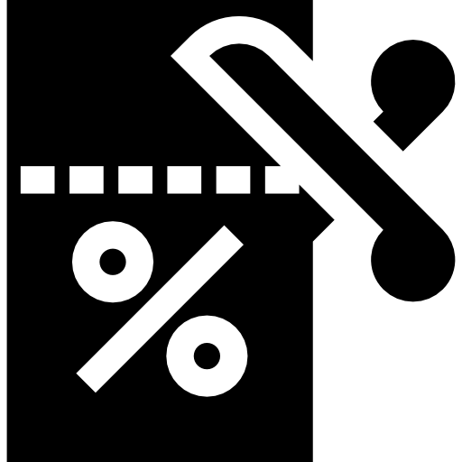 cupom grátis ícone