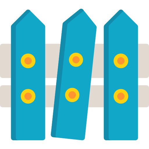 Fence free icon Fence free icon