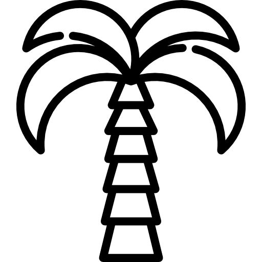 palmera icono gratis