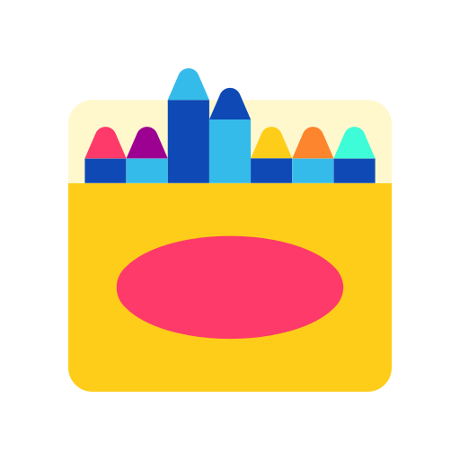 lápiz de color icono gratis