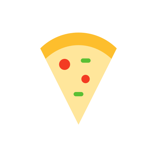 rebanadas de pizza icono gratis