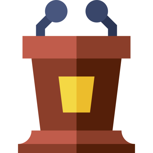 tribune Icône gratuit