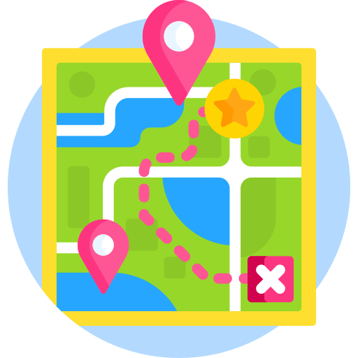 mapa icono gratis