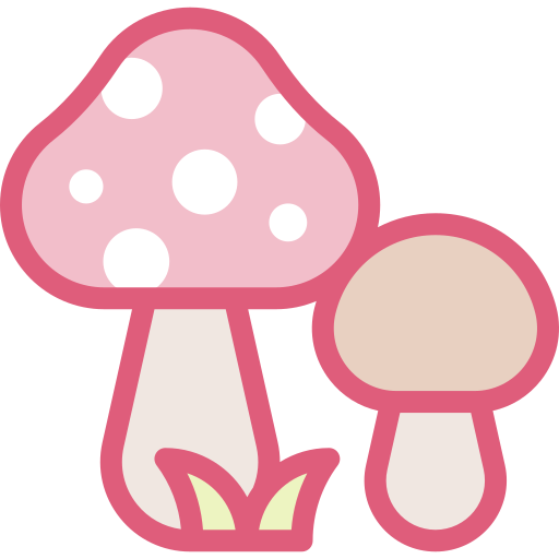 Mushroom Detailed color Lineal color icon