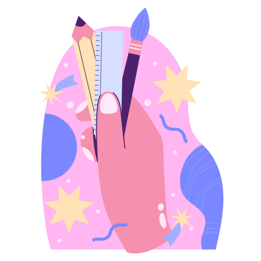 Drawing tools Stickers - Free education Stickers