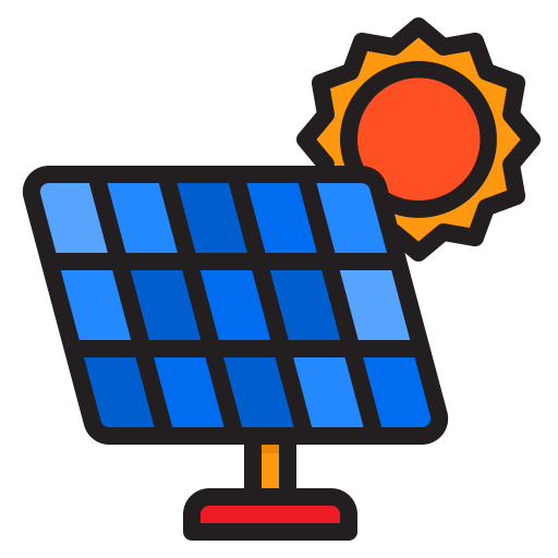 panel solar icono gratis