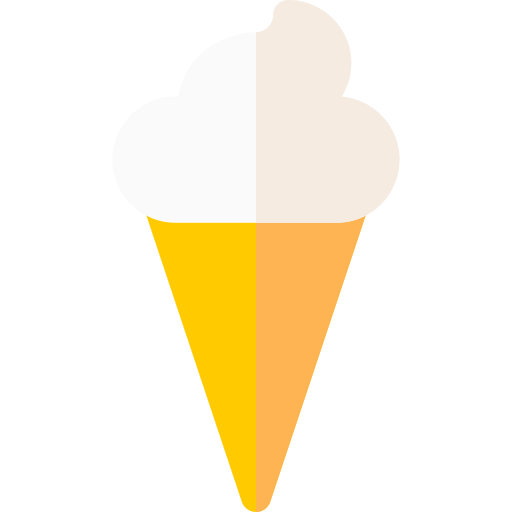 cucurucho de helado icono gratis