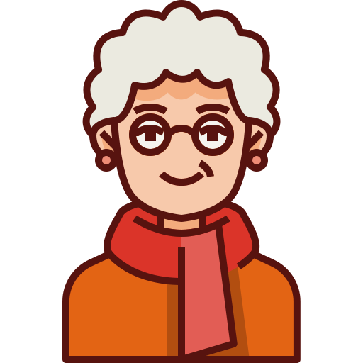 Grandmother Generic Outline Color icon