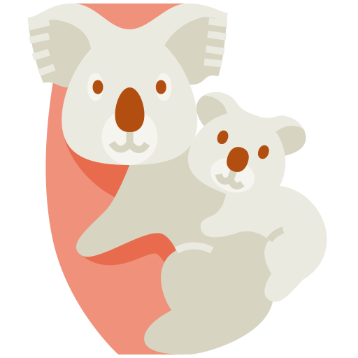 Koala Generic Flat icon