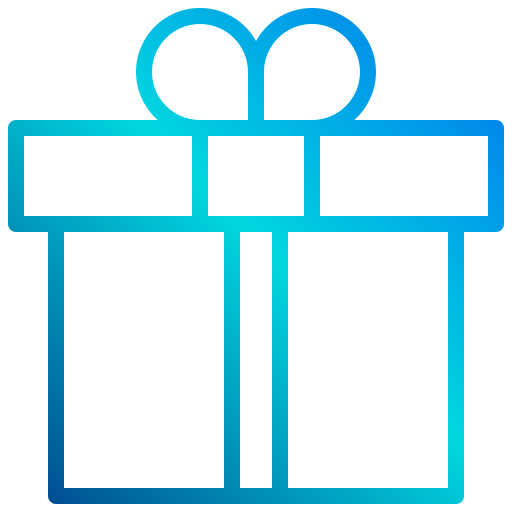 Gift free icon Gift free icon