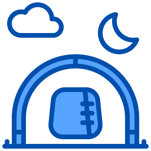 Tent free icon Tent free icon
