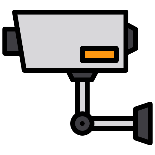 vidéosurveillance Icône gratuit vidéosurveillance Icône gratuit