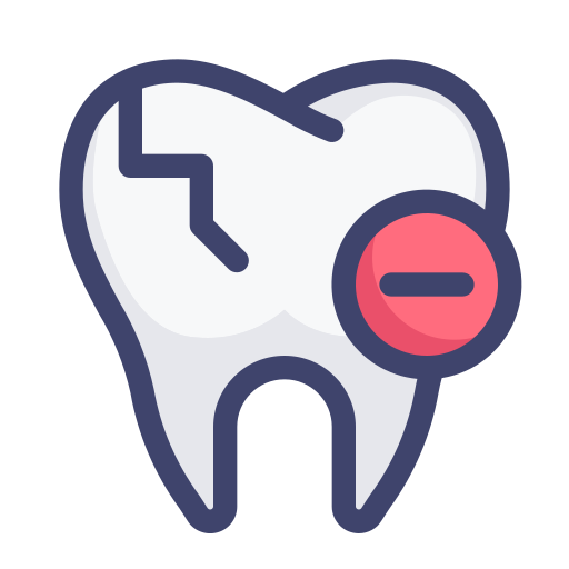 Broken tooth free icon Broken tooth free icon