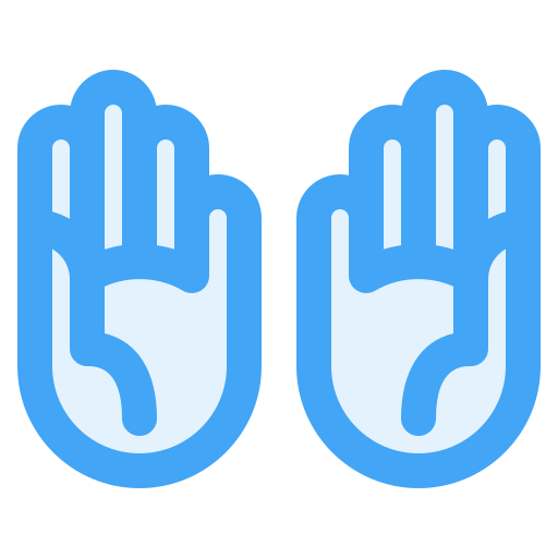 Pray Generic Blue icon