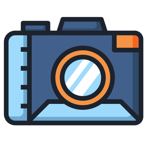 Camera Generic Outline Color icon