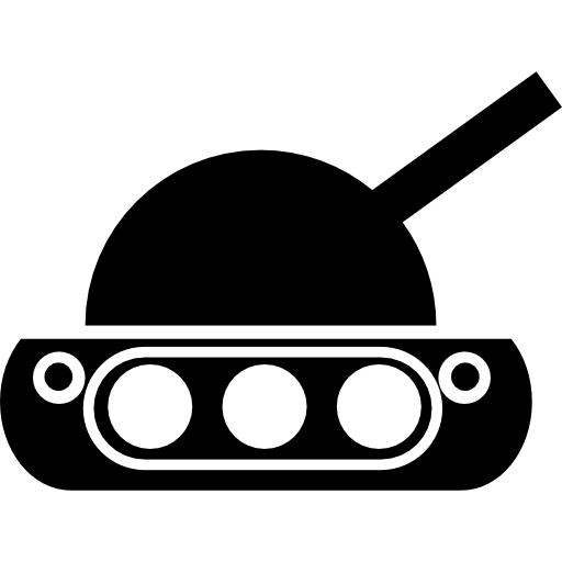 tanque de guerra icono gratis