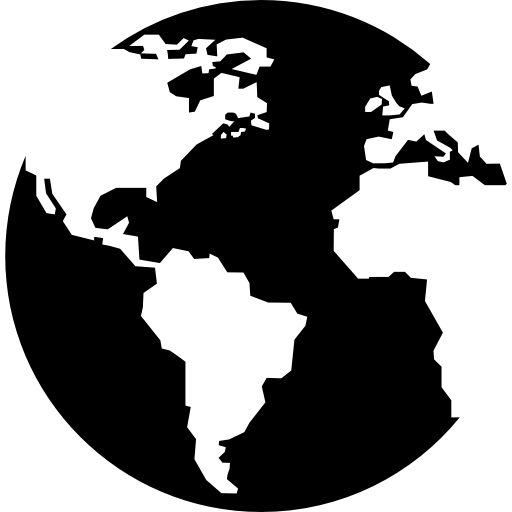 Globo Terráqueo Con Mapas De Continentes Iconos Gratis De Mapas Y 9346