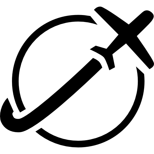 flugzeug, das um die erde reist kostenlos Icon flugzeug, das um die erde reist kostenlos Icon