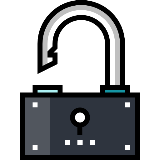 desbloqueado icono gratis