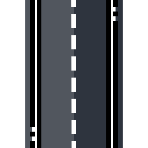 Broken line Detailed Straight Lineal color icon