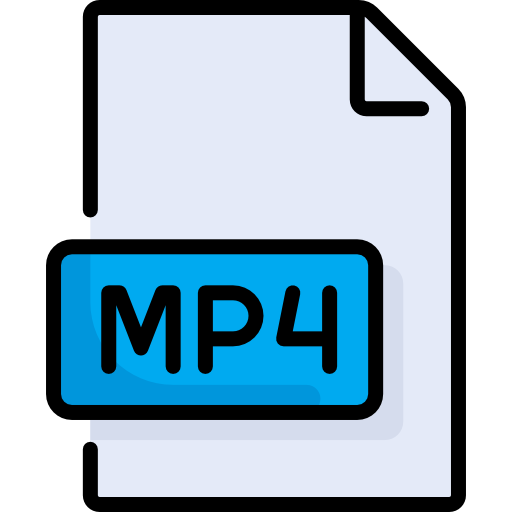 mp4 icono gratis