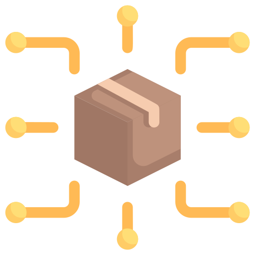 Distribution free icon