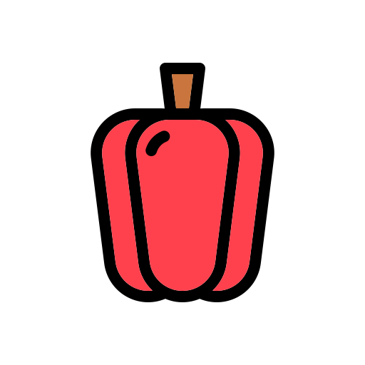 Paprika Generic Outline Color icon