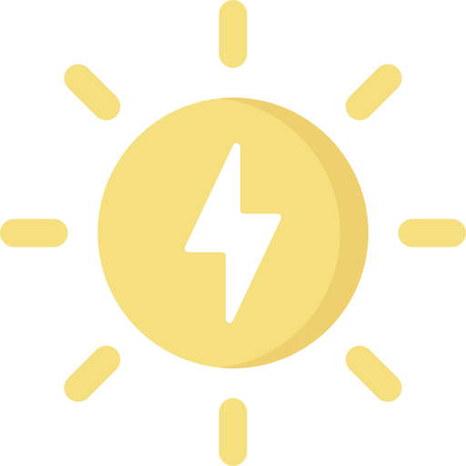 energia solar grátis ícone energia solar grátis ícone