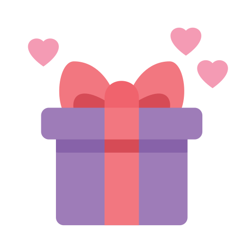 Present - Free birthday and party icons