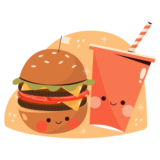 hamburguesa gratis sticker