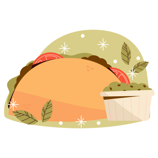 Taco free sticker