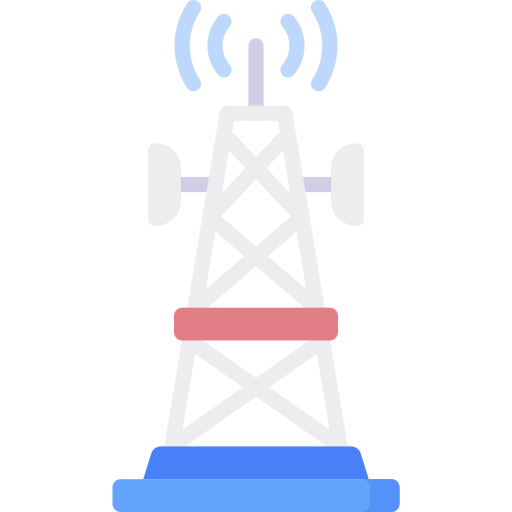 torre de radio icono gratis