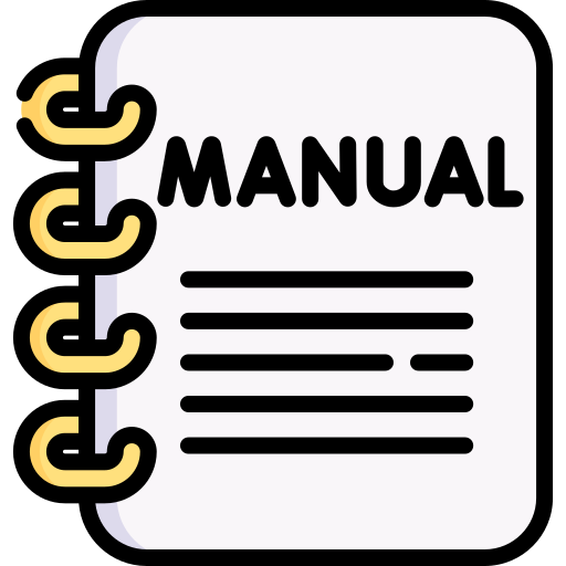 Manual - free icon